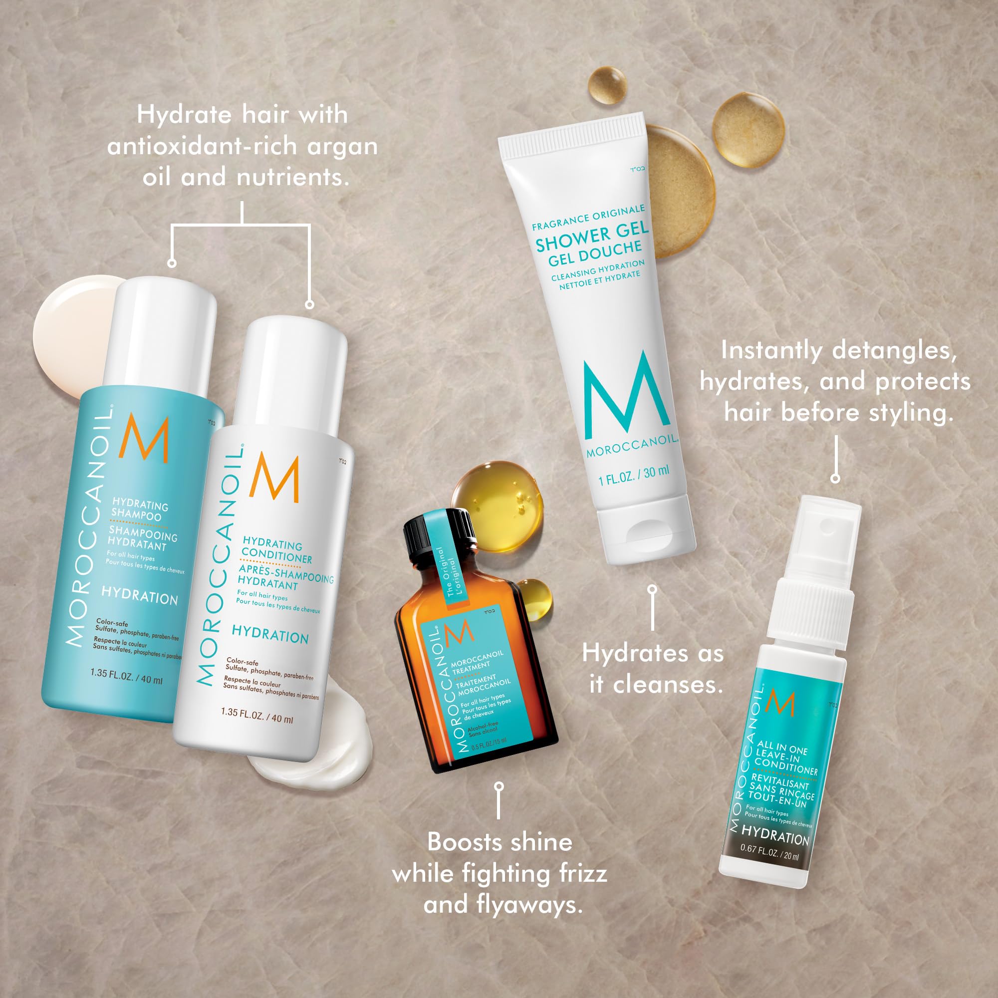 Moroccanoil Mini Must-Haves – Deluxe Sampler Set - BigaMart